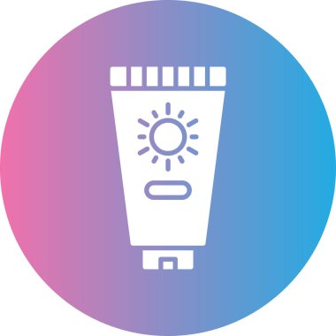 Bir kremanın vektör illüstrasyonu