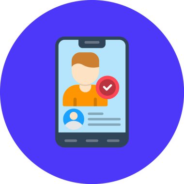 mobil uygulama simgesi vektör illüstrasyonu