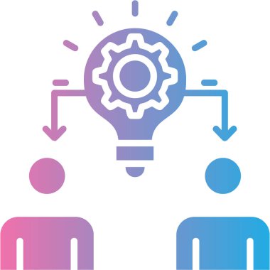 iş simgesi vektör illüstrasyonu