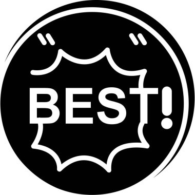 En İyi Simge, Basit Renk Vektörü İllüstrasyonu