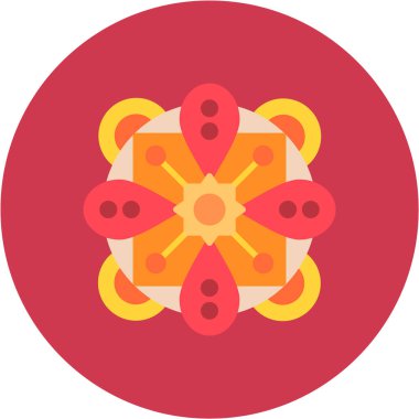 Güneş. Web simgesi basit illüstrasyon