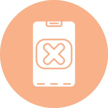 Telefon simgesi vektör illüstrasyonu