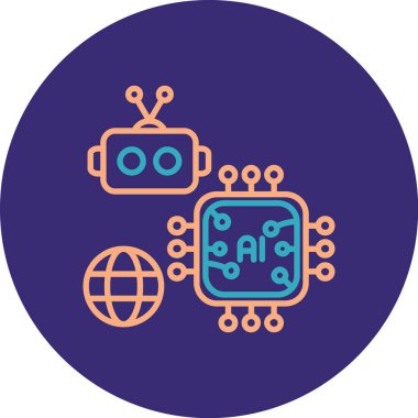 seo modern simgesinin vektör illüstrasyonu