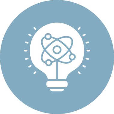 ampul simgesi, vektör illüstrasyonu