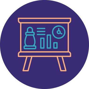 Bir şişe suyun vektör simgesi