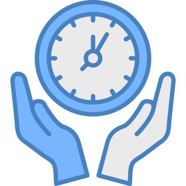 saat simgesi vektör illüstrasyonuName