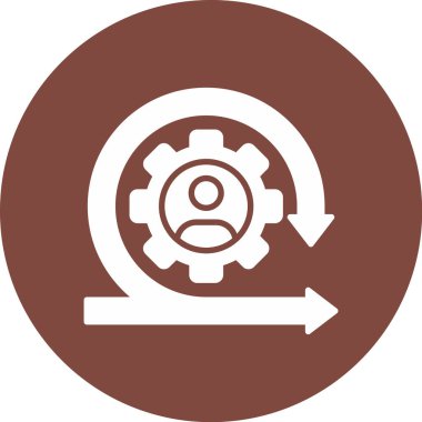 Teçhizat Web simgesi basit illüstrasyon