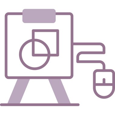 seo modern simgesinin vektör illüstrasyonu