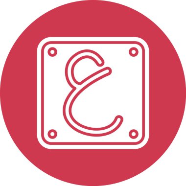 Vektör illüstrasyonu, simge ögesi arkaplanı