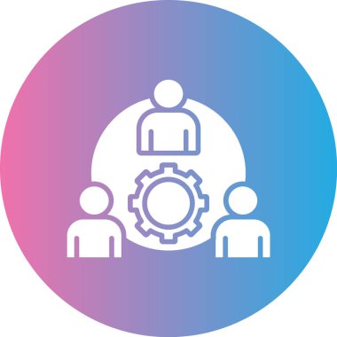 İş ve finans simgesinin vektör illüstrasyonu