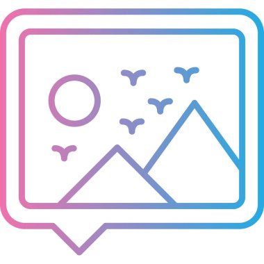 harita simgesi vektör illüstrasyonu