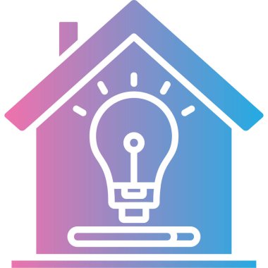 Ev simgesinin vektör illüstrasyonu