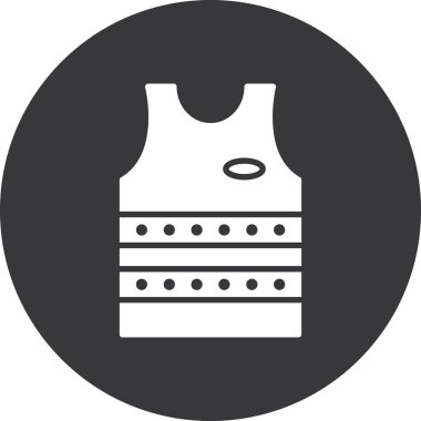 Modern bir simgenin vektör illüstrasyonu