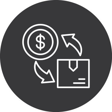 para simgesi vektör illüstrasyonu