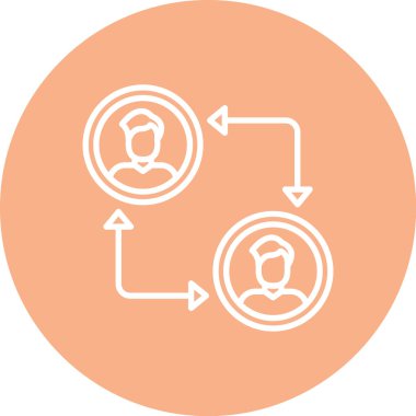 seo modern simgesinin vektör illüstrasyonu