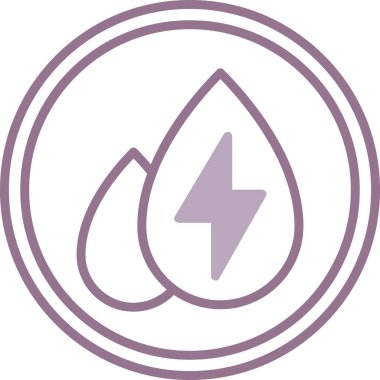 Güç simgesi. Vektör çizim