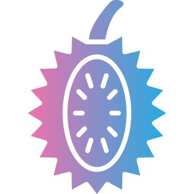 Eşsiz Karpuz Vektör Çizgisi Simgesi