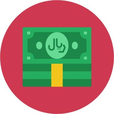 vektör illüstrasyonu, para simgesi tasarımı