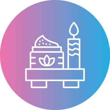 Mum. Web simgesi basit illüstrasyon