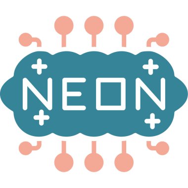 Mavi çizgi Molekül simgesi beyaz arkaplanda izole edildi. Kimya moleküllerinin yapısı, fen öğretmenlerinin yenilikçi eğitim posteri. Soyut çember rastgele noktalar. Vektör İllüstrasyonu