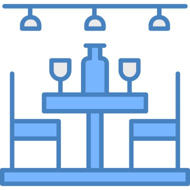 çubuk simgesi vektör illüstrasyonu