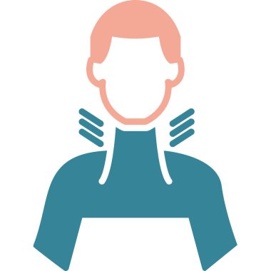 Maskeli ve eldivenli adam.