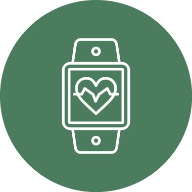 vector illustration of smart watch