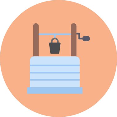 Spor salonu. Web simgesi basit illüstrasyon