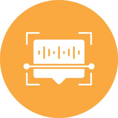 Müzik simgesi vektör illüstrasyonu