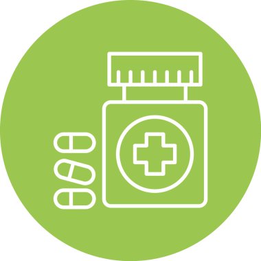 Modern simgenin vektör illüstrasyonu