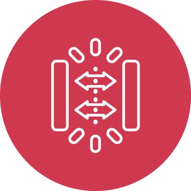 Modern eğitim ikonunun vektör illüstrasyonu