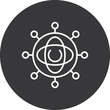 seo modern simgesinin vektör illüstrasyonu