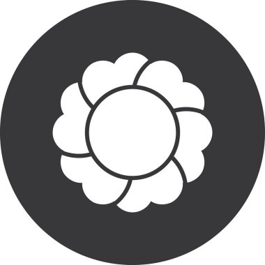 Violet Simgesi, Basit Renk Vektörü İllüstrasyonu