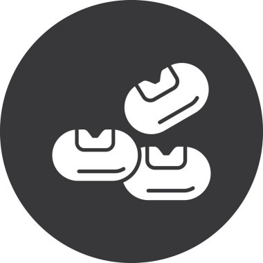 Gıda simgesinin vektör illüstrasyonu