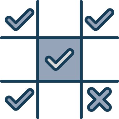 Soyut arkaplanda izole edilmiş simgeyi kontrol et