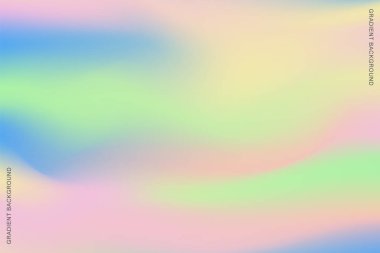 Modern gradient background with pastel colors