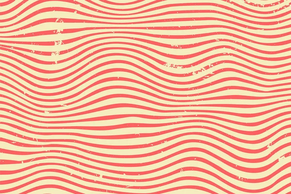 Groovy Hippie 70S Backgrounds Waves Swirl Twirl Pattern — Stock vektor
