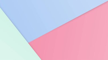 Pastel renklerde geometrik şekilli renkli arkaplan