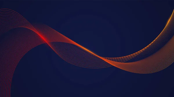 Abstract Background Dynamic Flowing Lines — Image vectorielle