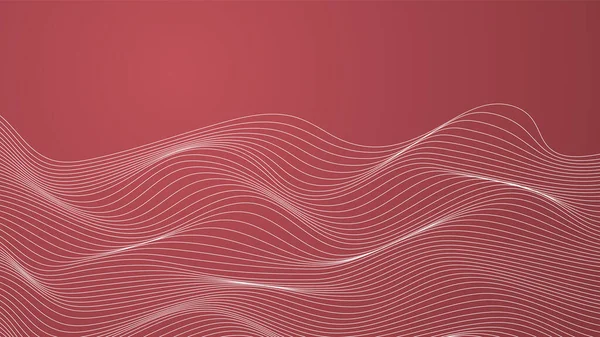 Abstract Background Dynamic Flowing Lines — Vetor de Stock