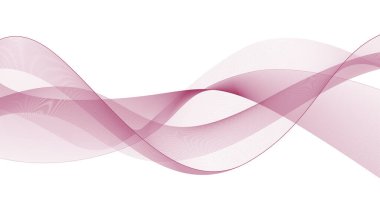 Elegant smooth wavy lines background