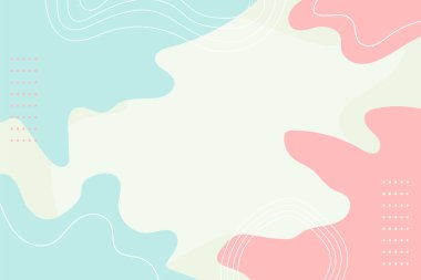 Pastel color background in abstract design