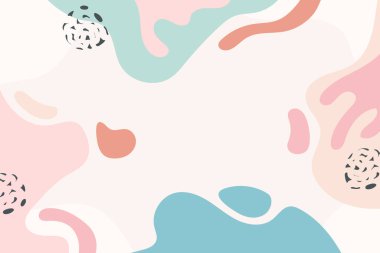 Pastel color background in abstract design