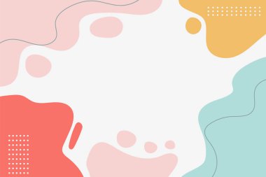 Pastel color background in abstract design