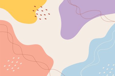 Pastel color background in abstract design