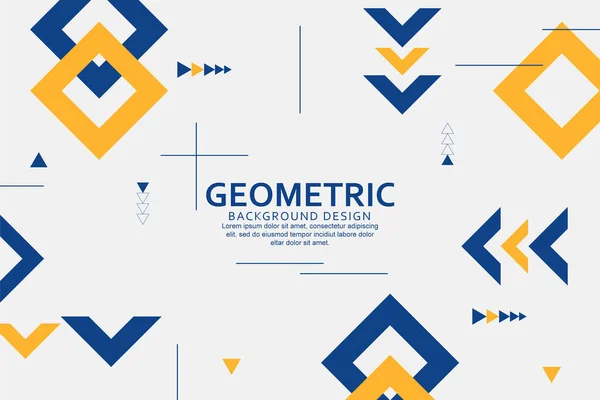Design Fundo Forma Geométrica Abstrata — Vetor de Stock