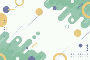 parlak renklerde geometrik arka plan