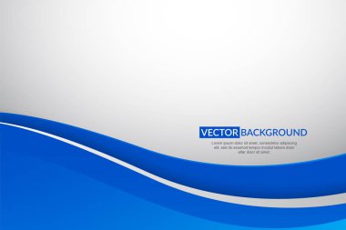 Modern dalgalı iş tarzı arka plan