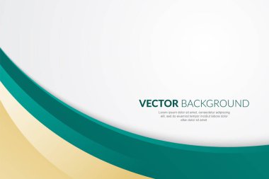 Modern dalgalı iş tarzı arka plan