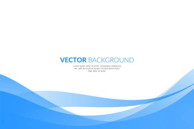 Modern dalgalı iş tarzı arka plan